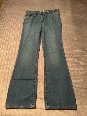 Children’s Place Boys Dark Blue Boot Cut Jeans